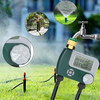 Програмируеми градински таймери за вода Цифров маркуч Таймер за кран Външно автоматично поливане Спринклерна система Контролер за напояване