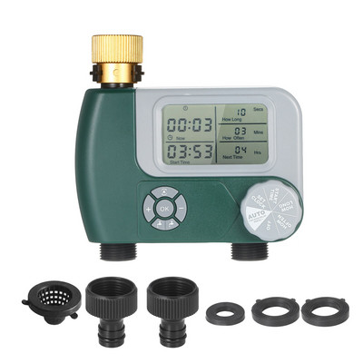 Programabilni mjerači vremena za vodu za vrt, digitalni mjerač vremena za slavinu za crijevo, vanjski sustav za automatsko navodnjavanje, sustav za raspršivanje, upravljač za navodnjavanje