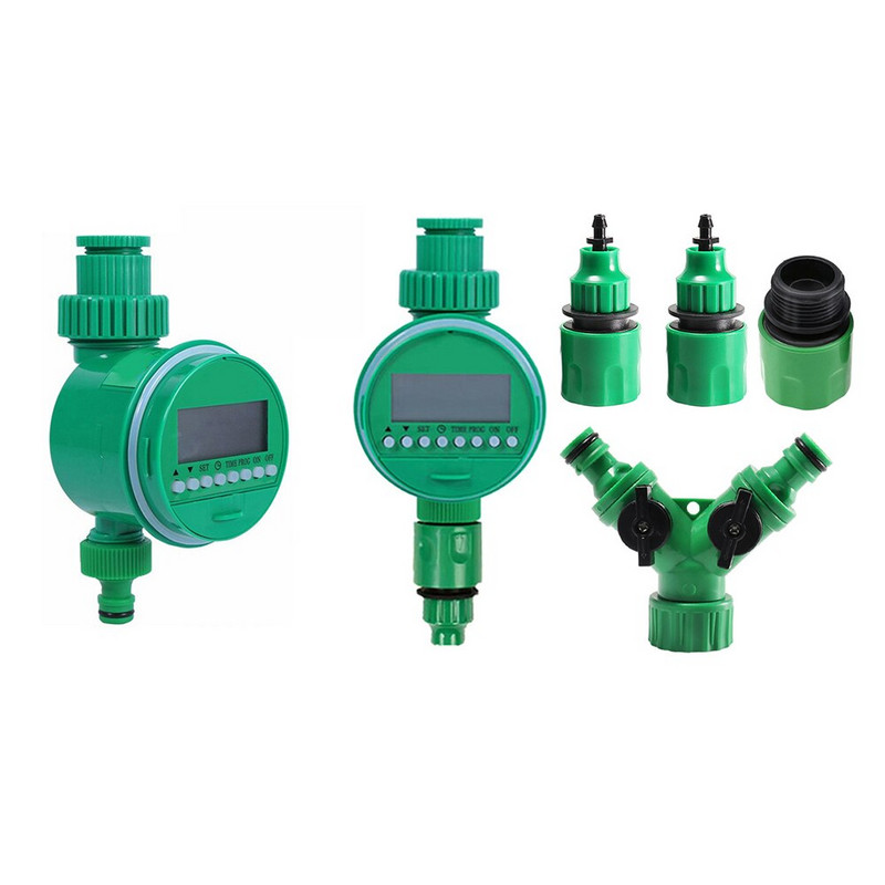 Kerti öntözővíz időzítő Automatikus programozható öntözési öntözésvezérlő kültéri locsoló öntözési időzítő