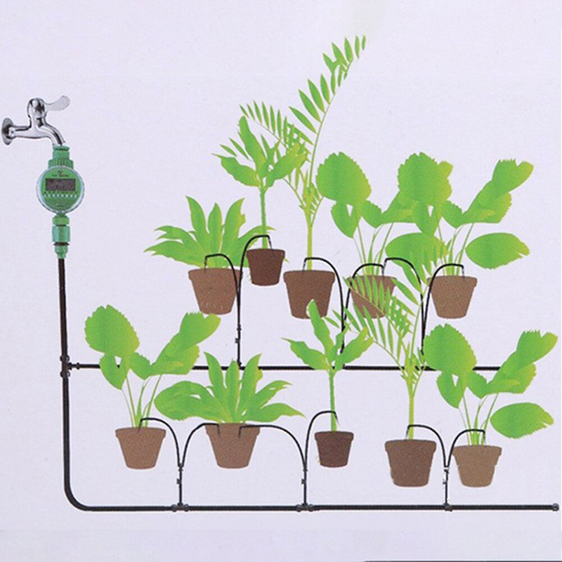Kerti öntözővíz időzítő Automatikus programozható öntözési öntözésvezérlő kültéri locsoló öntözési időzítő