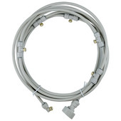 Atomizor de apă de grădină Pulverizator cu sistem de aburire în aer liber Nebulizator pentru vară de răcire irigare cu apă Mister Line 6-18M