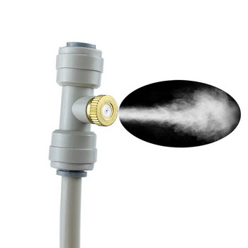 Garden Water Atomizer Sprayer Outdoor Misting System Nebulizer For Summer Cooling Water Irrigation Mister Line 6-18M