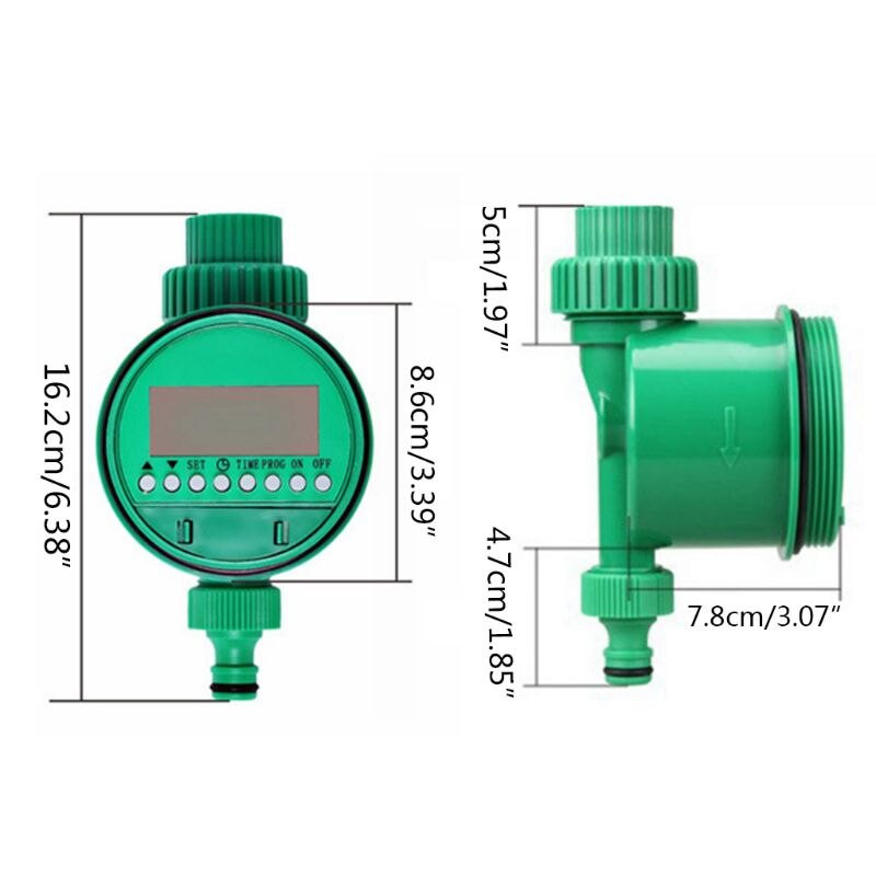 Temporizator ferm de udare a grădinii Design etanș al garniturii Temporizator de udare rezistent la uzură utilizat în grădină, agricultură, legume