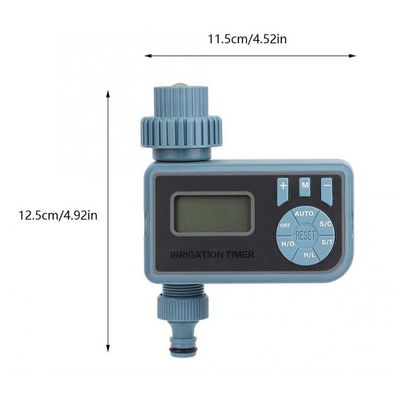 Automatinė vandens sistema Sodo vandens laistymas su laikmačiu Didelio ekrano energijos taupymas, programuojamas tikslus valdymas