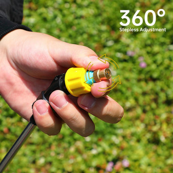 Пистолет за пръскане за поливане на градина Автоматична пръскачка с въздушна помпа с високо налягане Градинска автоматична пулверизираща USB акумулаторна пръскачка за растения