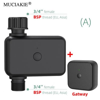Compatibil WiFi Compatibil Bluetooth Compatibil Smart Garden Water Timer Controler automat pentru supapă de irigare pentru sistemul de stropire Actualizat