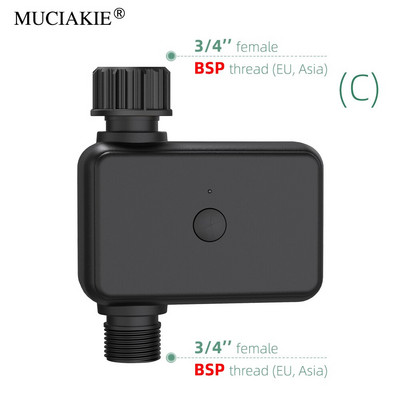Compatibil WiFi Compatibil Bluetooth Compatibil Smart Garden Water Timer Controler automat pentru supapă de irigare pentru sistemul de stropire Actualizat
