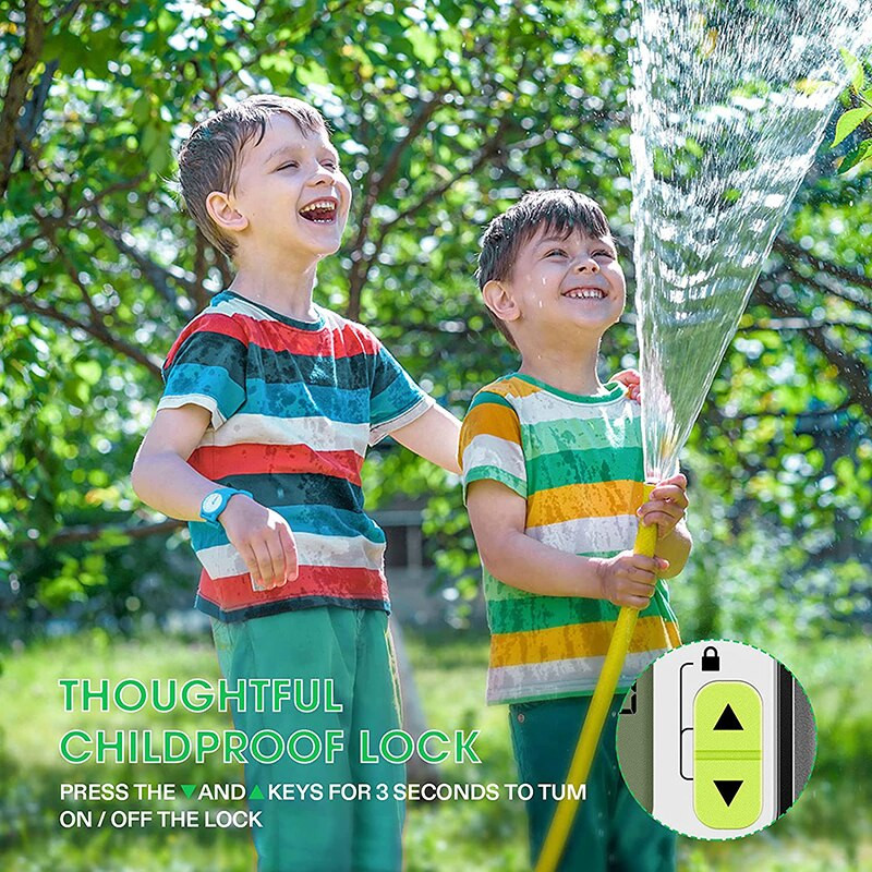 Controller de irigare inteligent cu temporizare LCD portabil Dispozitiv de udare a grădinii în aer liber Senzor de ploaie Instrument de irigare multifuncțional