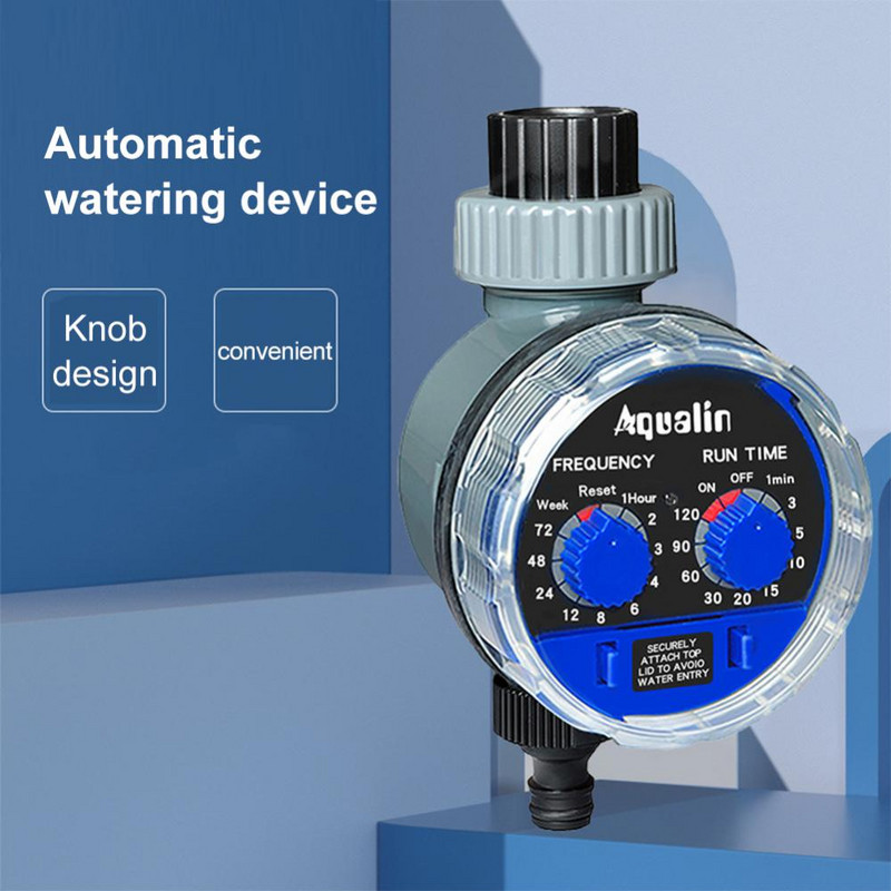 Kerti öntözési időzítő Automatikus elektronikus öntözési időzítő Digitális öntözésvezérlő rendszer Vízidőzítő öntözés a kertben