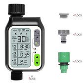 Controler de irigare a apei de grădină Temporizator de udare cu ecran HD de 3,5 inchi Controller de sistem de irigare cu senzor automat de ploaie pentru casă inteligentă