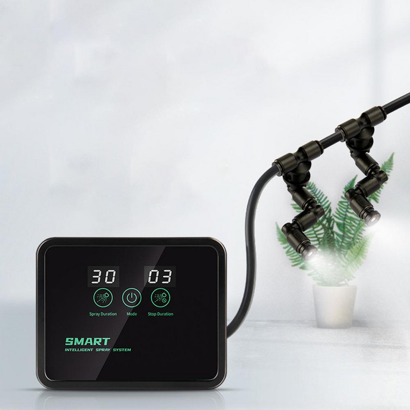 Reptile porlasztó spray rendszer vezérlő készlet intelligens időzítő üzem párásító automatikus köd esőerdő
