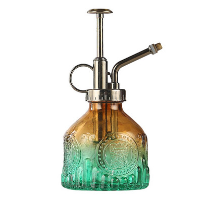 Skandinaviško stiliaus stiklinis laistymo butelis Vintage vandens skardinės Sultingi augalai Spalvoti Sodininkystė Purškimo Butelis Laistymo Puodas Sodo įrankis