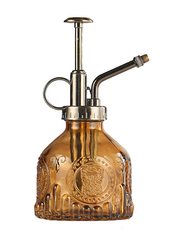 Skandinaviško stiliaus stiklinis laistymo butelis Vintage vandens skardinės Sultingi augalai Spalvoti Sodininkystė Purškimo Butelis Laistymo Puodas Sodo įrankis