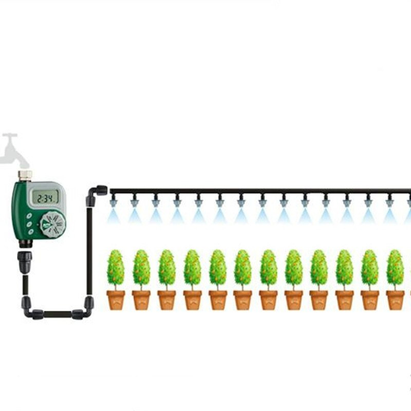 Sodo vandens laikmatis Skaitmeninis automatinis laistymo valdiklis LCD ekranas Laistymo laikmatis Sodo drėkinimo sistemos valdiklis