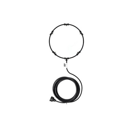 Ventilator de apă de grădină pentru aburire furtun de ceață rece în aer liber, inel portabil pentru ventilator de ceață, pulverizator de ceață pentru răcire, accesorii pentru casă