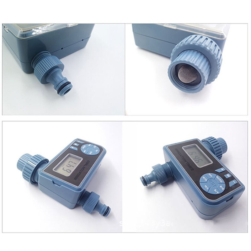 Sodo laistymo laikmačio rutulinis vožtuvas Automatinis elektroninis vandens laikmatis Namų sodo laistymo laikmačio valdiklio sistema su LCD ekranu