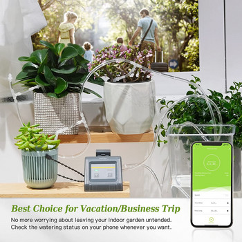 Tuya RainPoint Smart WIFI Автоматична водна помпа Напоителна система Таймер Система за напояване на растенията Градинска система за напояване Контрол на приложението