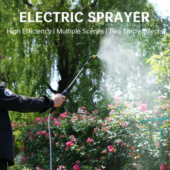 Electric Plant Mister Sprayer Garden Πιστόλι ψεκασμού ποτίσματος Φορητό αυτόματο ηλεκτρικό πιστόλι ψεκασμού ακροφύσιο ψεκαστήρα Garden Water πιστόλι