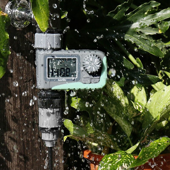 RAINPOINT Мини таймер за вода Програмируем маркуч за градинско напояване Кран Кран Таймер за забавяне на дъжда Ръчно Автоматичен инструмент за система за поливане