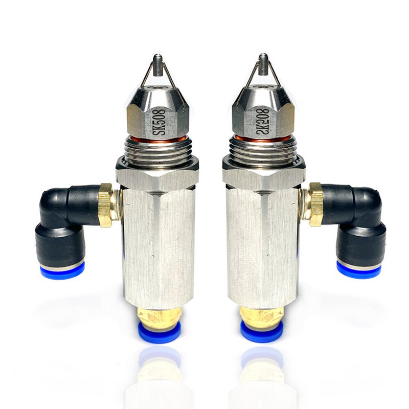 Nerūdijančio plieno ultragarsinis purškiamas purkštukas purškiamas drėkintuvas su priedais kvapo kontrolės S304 sauso rūko dulkių slopinimo antgalis