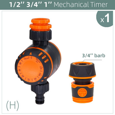 3 utas dupla vezérlős intelligens mechanikus napi vízidőzítő kerti víz öntözés kültéri tömlő csepegtető öntözőhöz