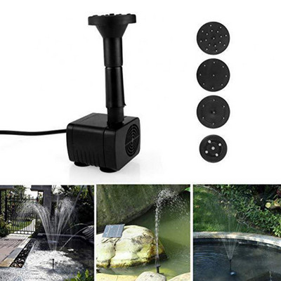 Fountain Mini Solar Powered Garden Brushless Water Pump Jet Sprayer Pool Decor