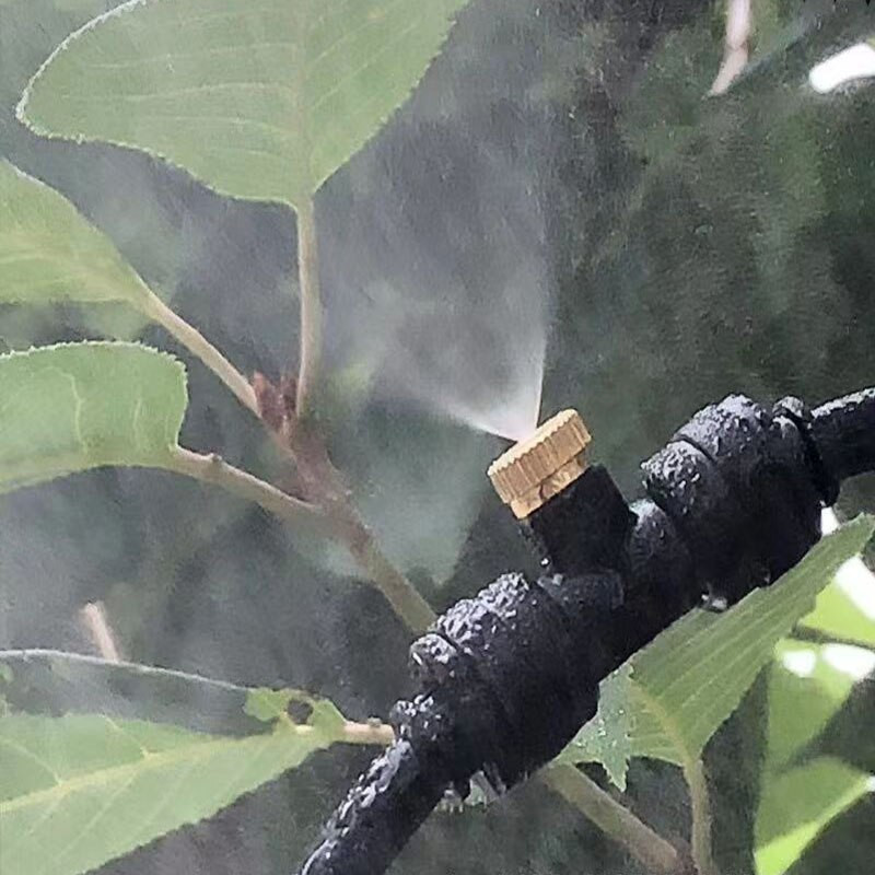 Sistem de pulverizare cu ceață de apă cu pulverizare atomizată Nebulizator de grădină Sistem de aburire de răcire în aer liber Ceață de apă pentru irigarea grădinii de acasă