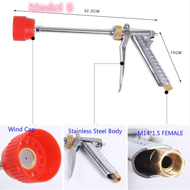 Mezőgazdasági nagynyomású permetező pisztoly Mezőgazdasági harci drogok szórópisztoly fertőtlenítő peszticid szórópisztoly