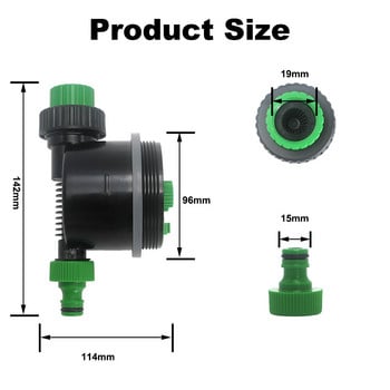Minco Heat Сферичен кран с таймер за градинска вода Автоматичен електронен таймер за поливане Система за контрол на таймера за напояване на домашната градина