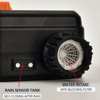 Таймер за поливане със сензор за дъжд Таймер за напояване Водоустойчив сензор за ниво на водата Автоматична система за поливане Контролер за напояване