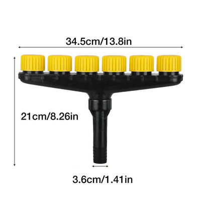 Hot Sale Mlaznice za prskanje s više glava za zalijevanje povrća Crijeva za zalijevanje vrtova Prskalice Mlaznice za prskanje vode