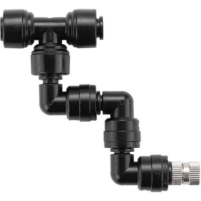 5 db terráriumi állítható párásító fúvókák 360 fokban forgatható ködpermetező hüllőkhöz üvegházhatású gyorscsatlakozók