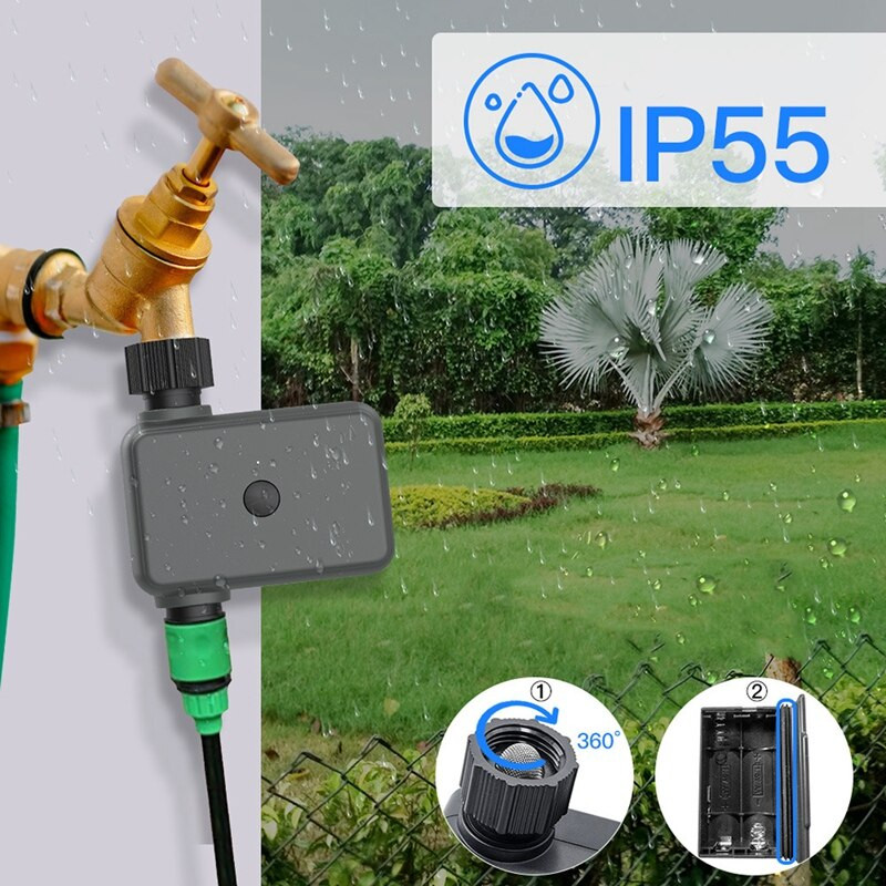 Tuya Smart Garden öntözés időzítő Bluetooth automatikus csepegtető öntözés vezérlő Smart Water Valve Garden