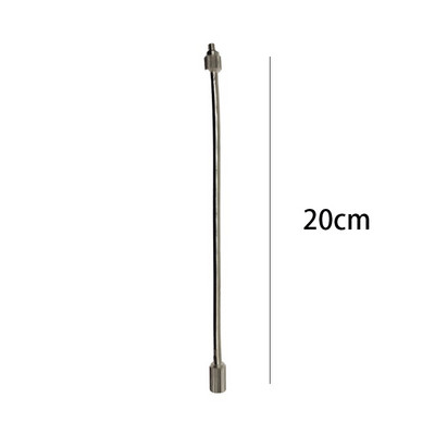 3/16"-os rézszálas ködfúvóka hosszabbító rúd 200 MM porlasztó permetező flexibilis rúdszerelvény 10 db