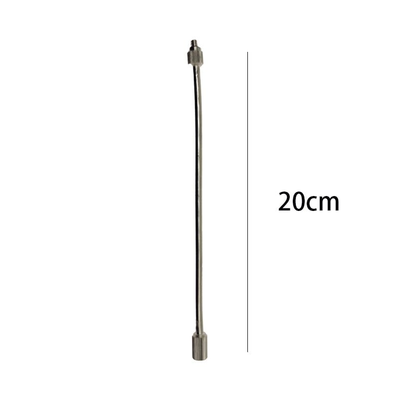 3/16"-os rézszálas ködfúvóka hosszabbító rúd 200 MM porlasztó permetező flexibilis rúdszerelvény 10 db