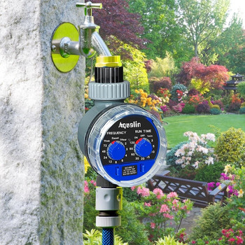 Автоматичен електронен градински таймер за вода Сферичен кран Таймер за поливане Система за управление на таймера за напояване на домашната градина