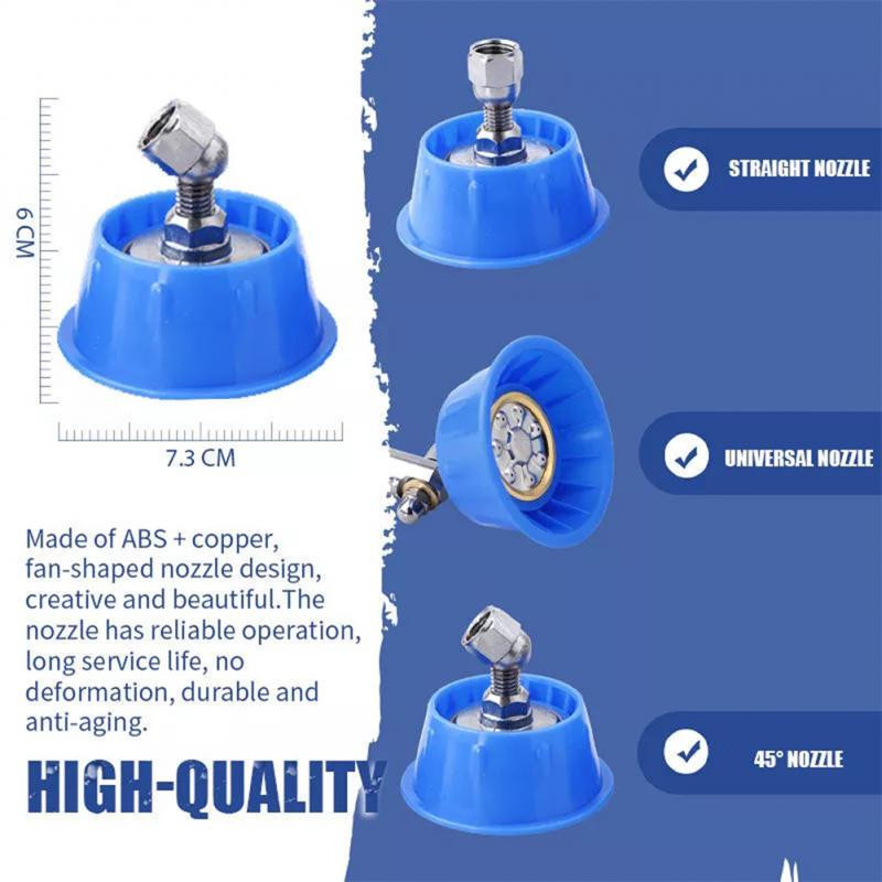 Kastmispihustid 7 auguga tuulekindel kõrgsurvepihusti koduaia muru talu köögiviljade kastmine põllumajandus