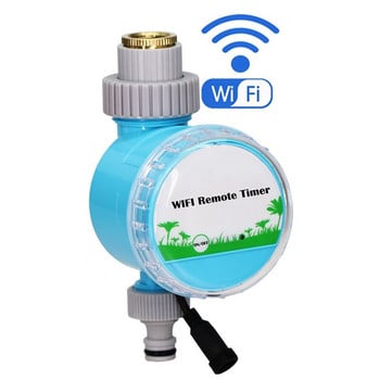 WIFI Дистанционно управление за мобилен телефон Градински таймер за вода Автоматично напояване Водоустойчиво Външно закрито Tuya APP Поддръжка
