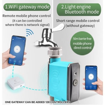 Bluetooth сензор за дъжд Gateway Контролер за поливане на цветя Време за поливане Артефакт Автоматичен смартфон Дистанционен таймер