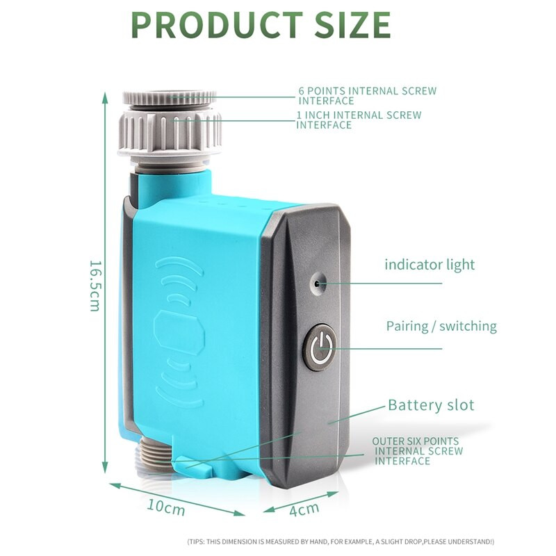 Bluetooth esőérzékelő átjáró virág öntözés vezérlő időzítés öntözés műtermék automatikus okostelefon távirányító