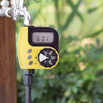 Регулируем цифров таймер за вода Електрически таймер за поливане Контролер за капене на вода в градината Контролер за автоматично напояване