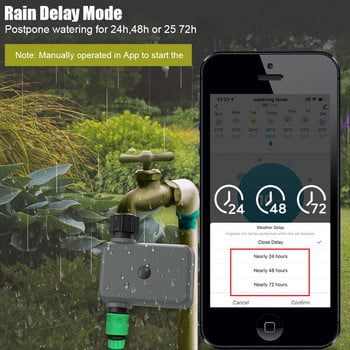 Захранван с батерии електронен автоматичен таймер за поливане Smart Alexa Bluetooth контролер за градинско напояване