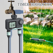 Temporizator digital pentru aspersoare Grădină Ip54 Furtun Robinet de apă Sistem de irigare cu întârziere automată Temporizator de udare Manual de ploaie E8z6