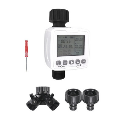 Automatinis vandens laikmatis, vandens purkštuvo laikmatis, lauko maišytuvui, lašeliniam laistymui, vejai