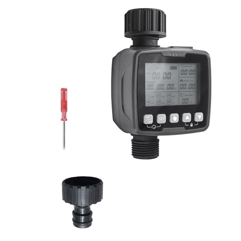 Automata vízidőzítő, vízpermetező időzítő, kültéri csaptelephez, csepegtető öntözéshez, gyephez