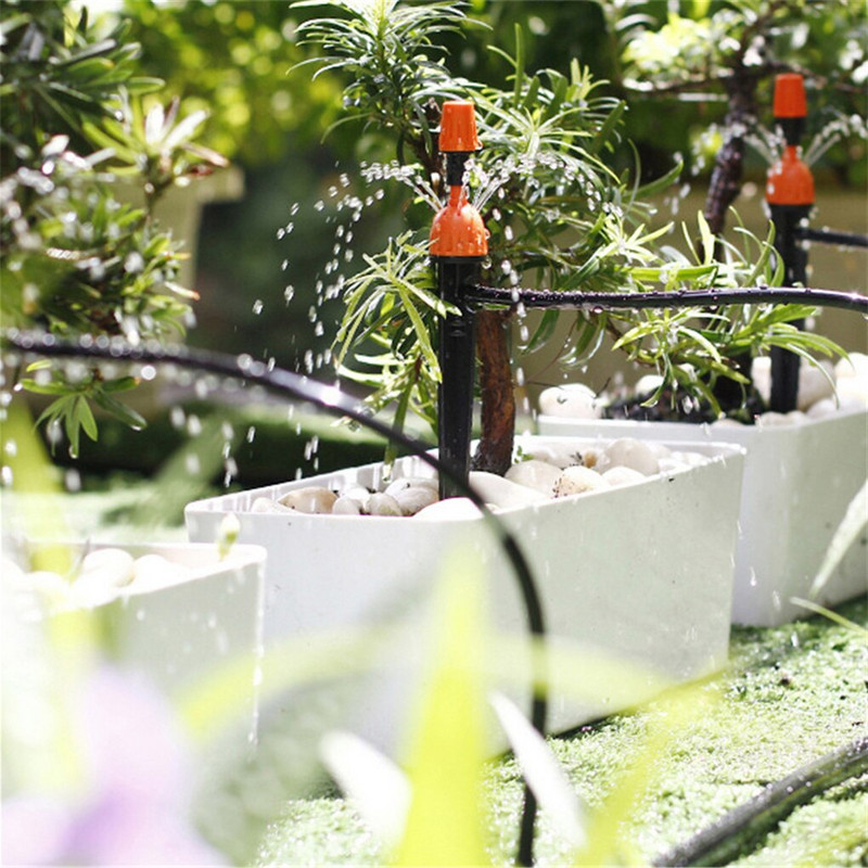 NOU Temporizator de apă digital programabil automat, cu ecran mare de 3" IP65, rezistent la apă, pentru sistemul de udare a gazonului de grădină. Temporizator de irigare