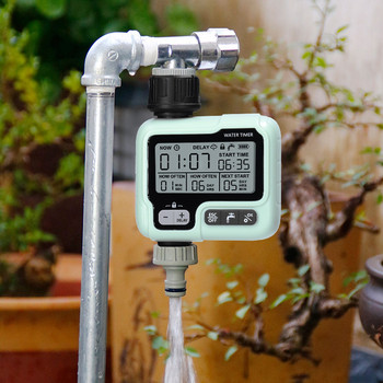 IPX5 Водоустойчив интелигентен автоматичен контролер за напояване Домашна градина Таймер за вода Автоматичен контролер за система за капково напояване