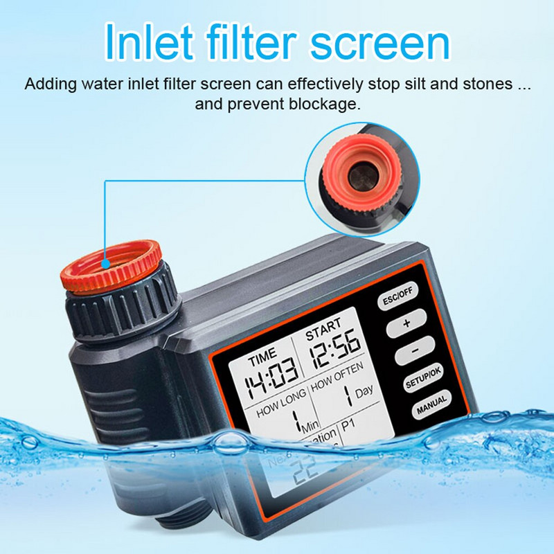Intelligens automata öntöző vezérlő Otthoni Kert Erkély Családi Zöld Fal Vízidőzítő Automata csepegtető öntözőrendszer
