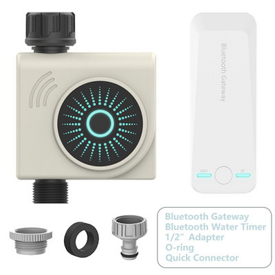WiFi víz intelligens időzítő kerti öntözőeszköz Bluetooth Gateway Atuomatic elektronikus öntözés kültéri vízszabályzó programkészlet