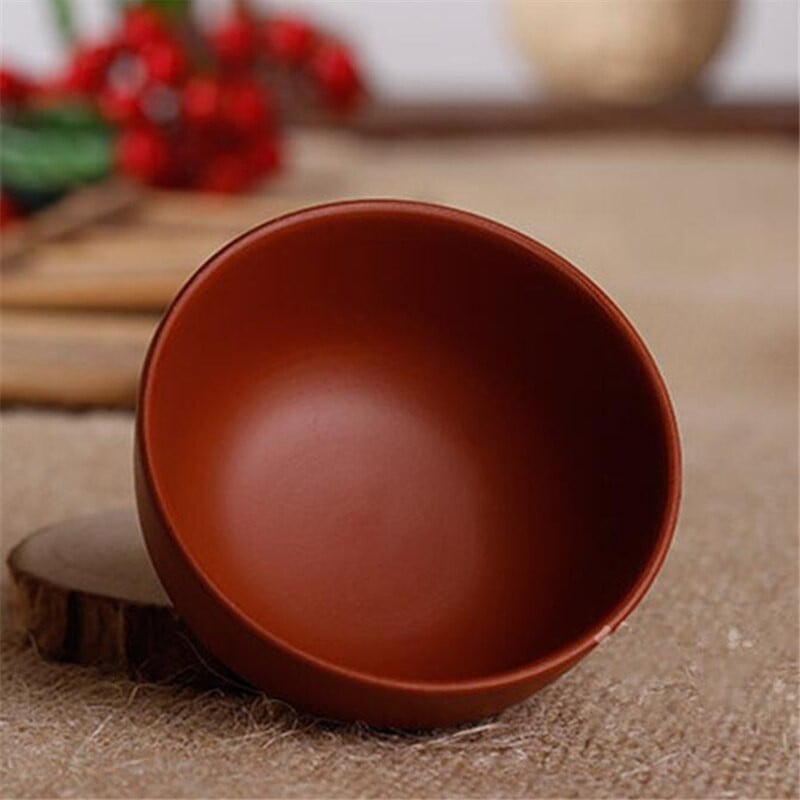 2 бр./лот zisha чаени чаши лилава глинена чаша 30 ml yixing чаша pu er tea tools kungfu tea cup gift drink tea tool